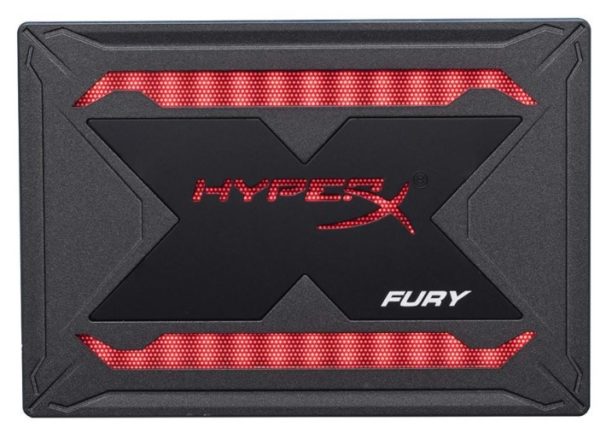 RGB ışıklandırma sistemli SSD: HyperX Fury RGB