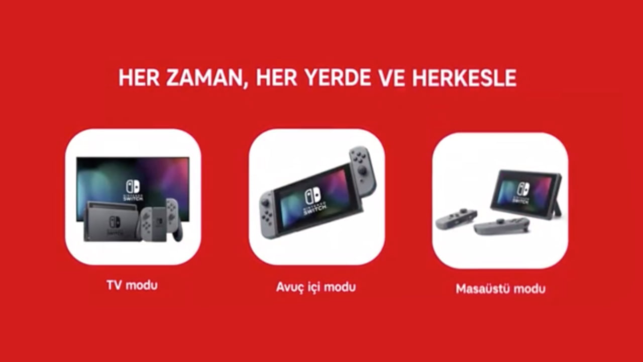 Nintendo Switch reklamı