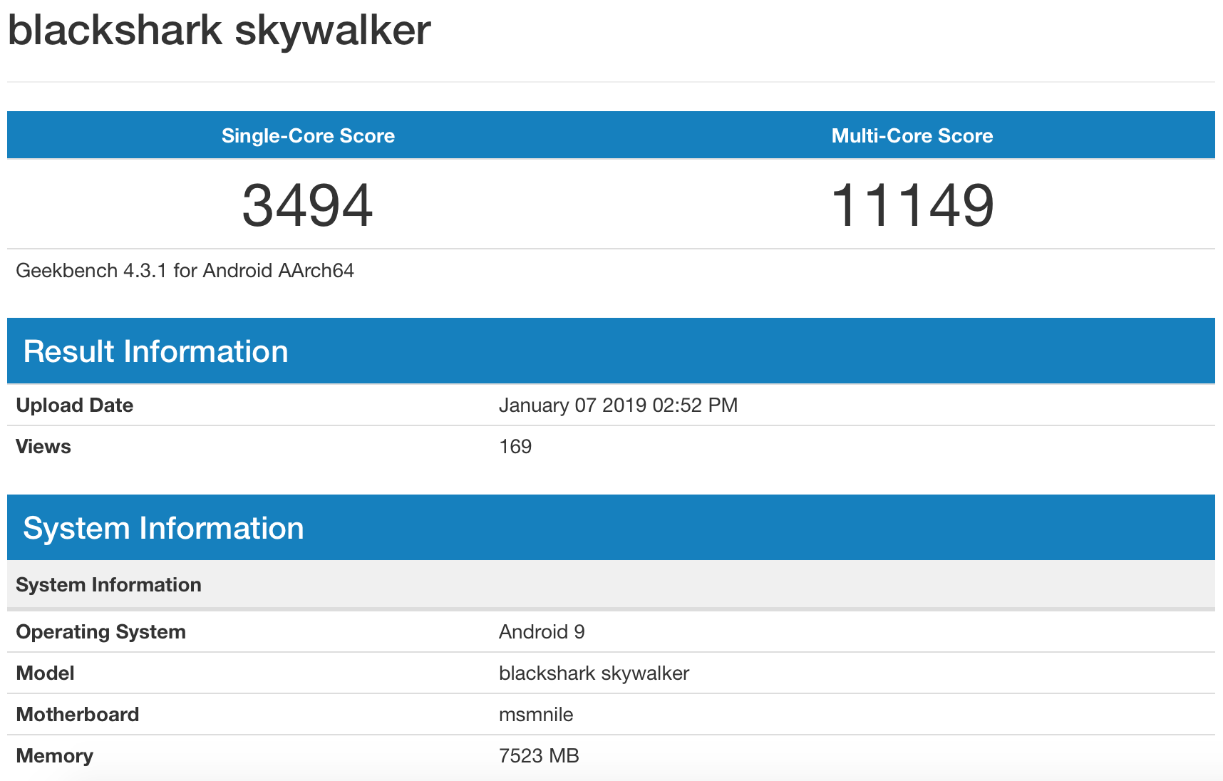 Xiaomi Black Shark 3