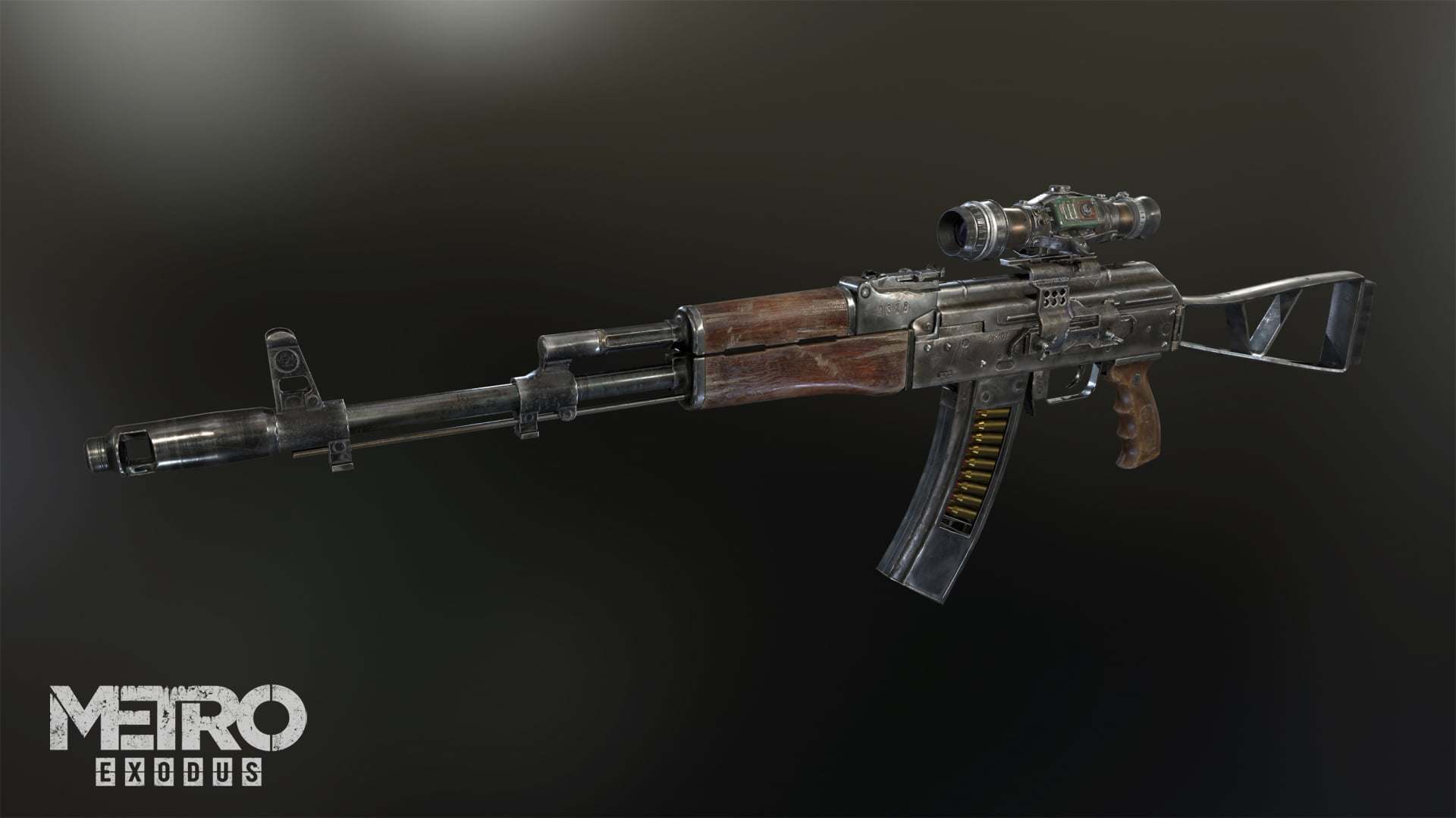 Metro Exodus Kalash Gun