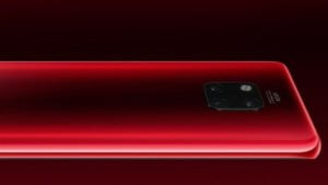 Kırmızı Huawei Mate 20 Pro