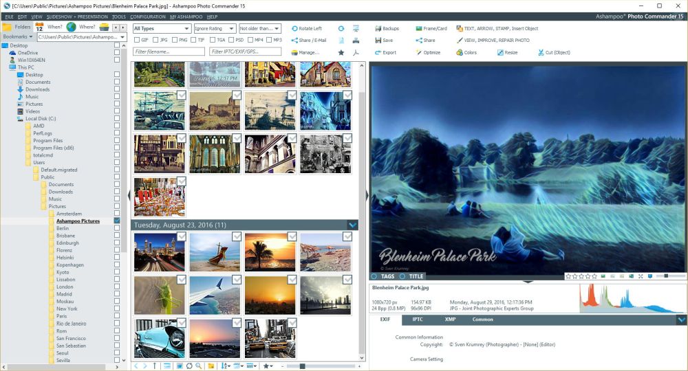 ashampoo photo commander