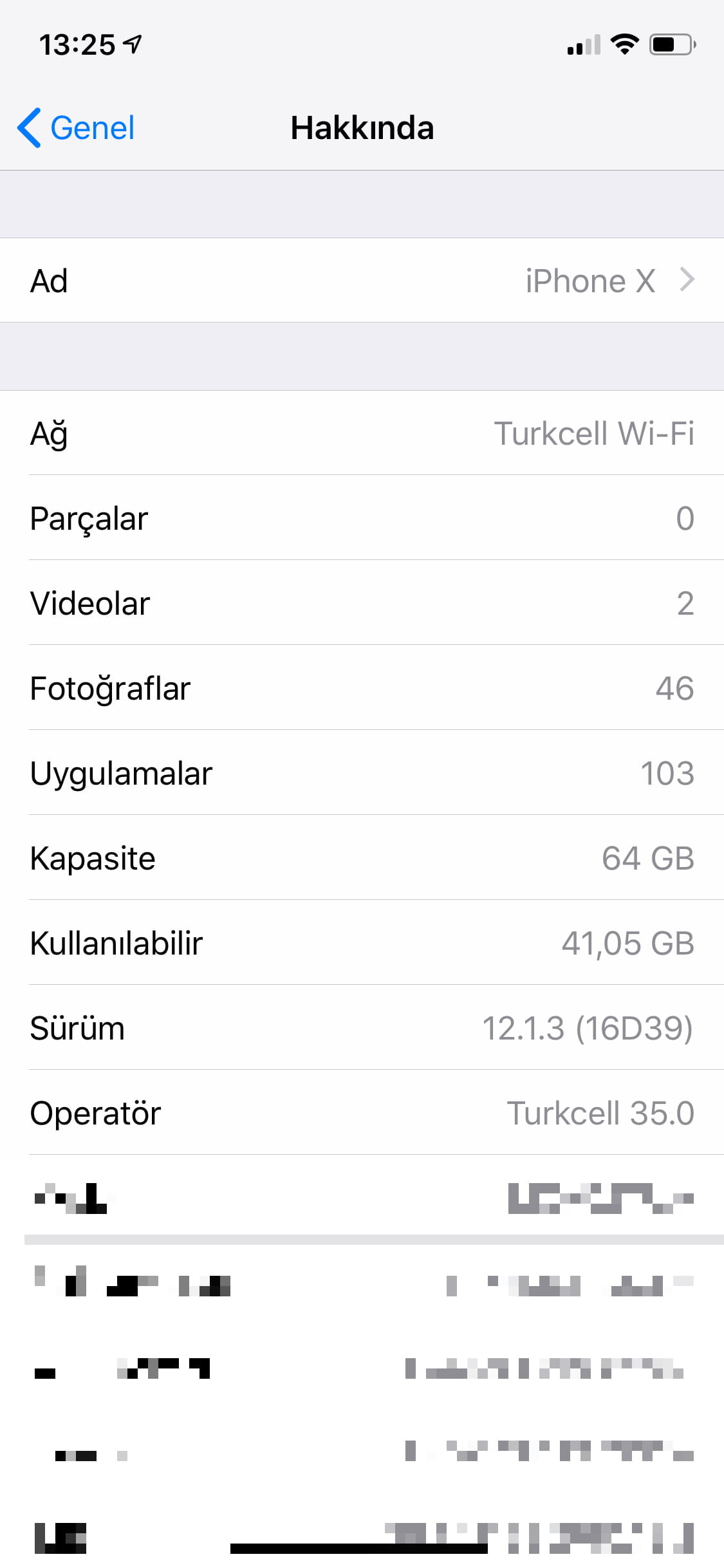 iPhone operatör güncelleme
