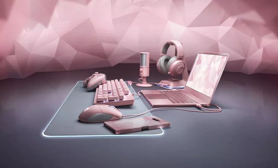 Razer Sevgililer Günü’ne özel Quartz pembe sürümünü tanıttı! 1 Quartz Pembe