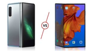 Samsung Galaxy Fold ve Huawei Mate X 1