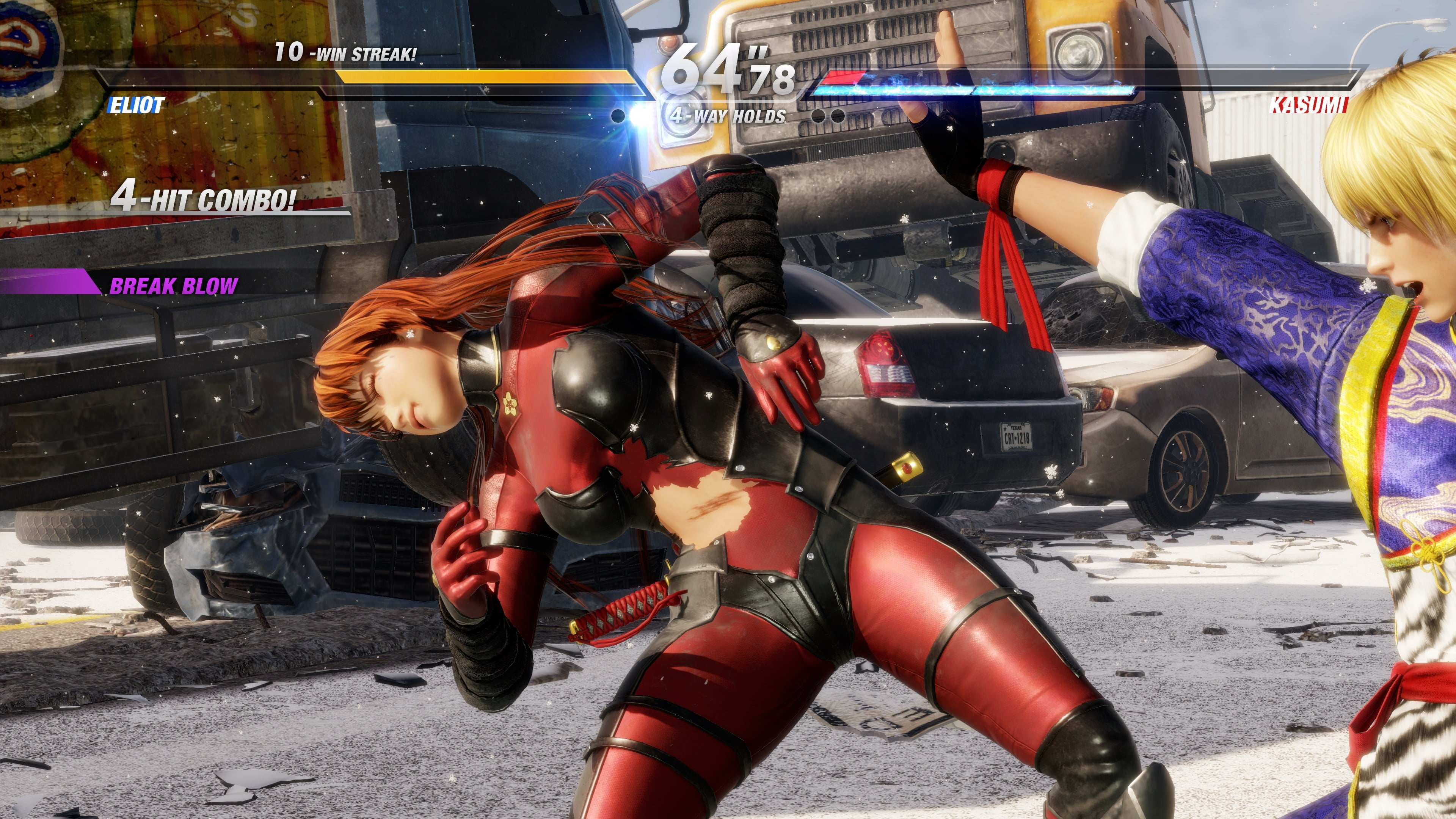 Dead or Alive 6 Screen 4K 4