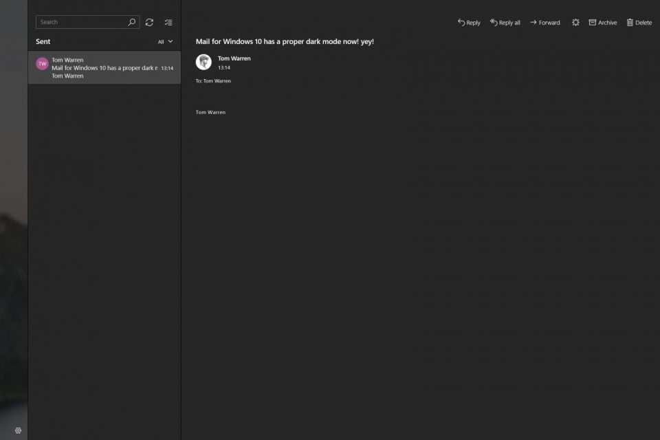 Windows 10 Posta ve Takvim