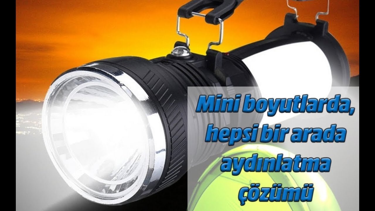 Aliexpress'ten solar panelli ve ışıldaklı led el feneri aldık 1 maxresdefault 13