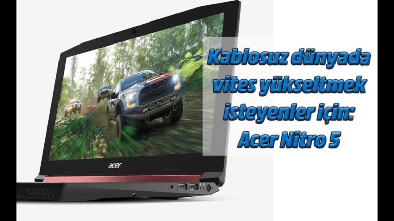 Acer Nitro 5 gaming laptop inceleme (AN515-42)