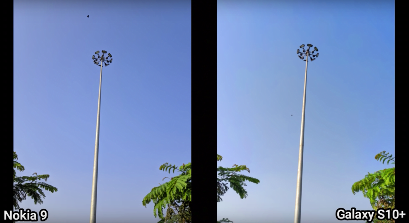 nokia 9 pureview vs galaxy s10 10