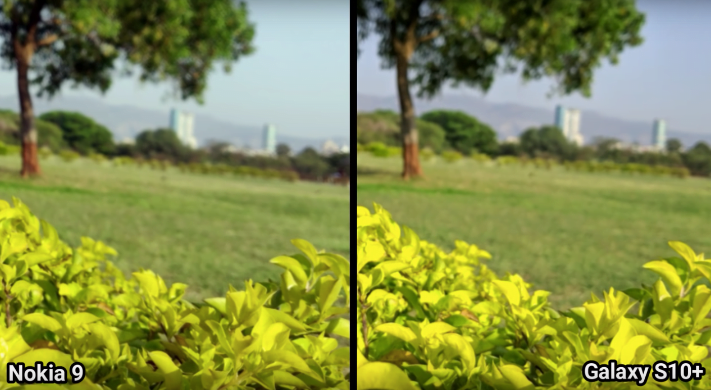 nokia 9 pureview vs galaxy s10 4