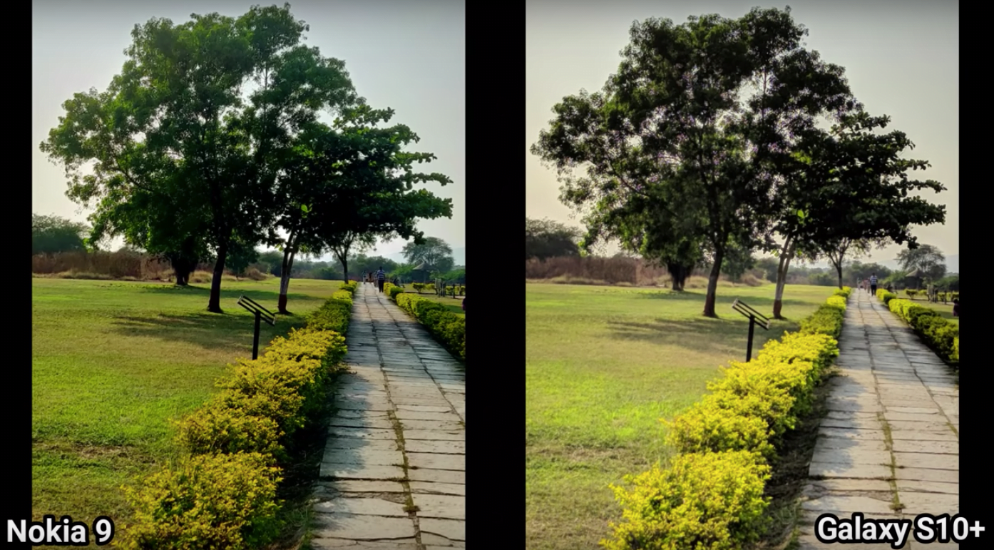 nokia 9 pureview vs galaxy s10 8