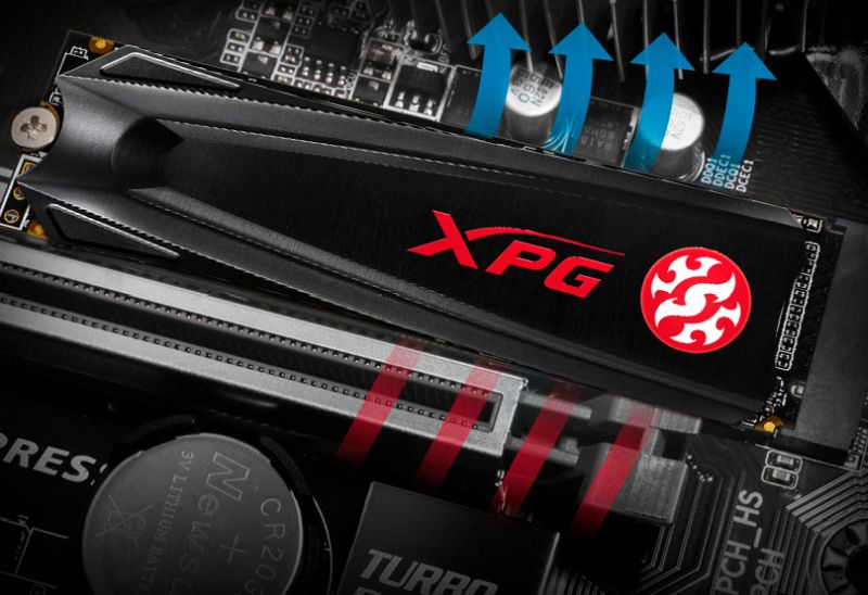Oyuncular için tasarlanan SSD ADATA XPG GAMMIX S5! 4 5