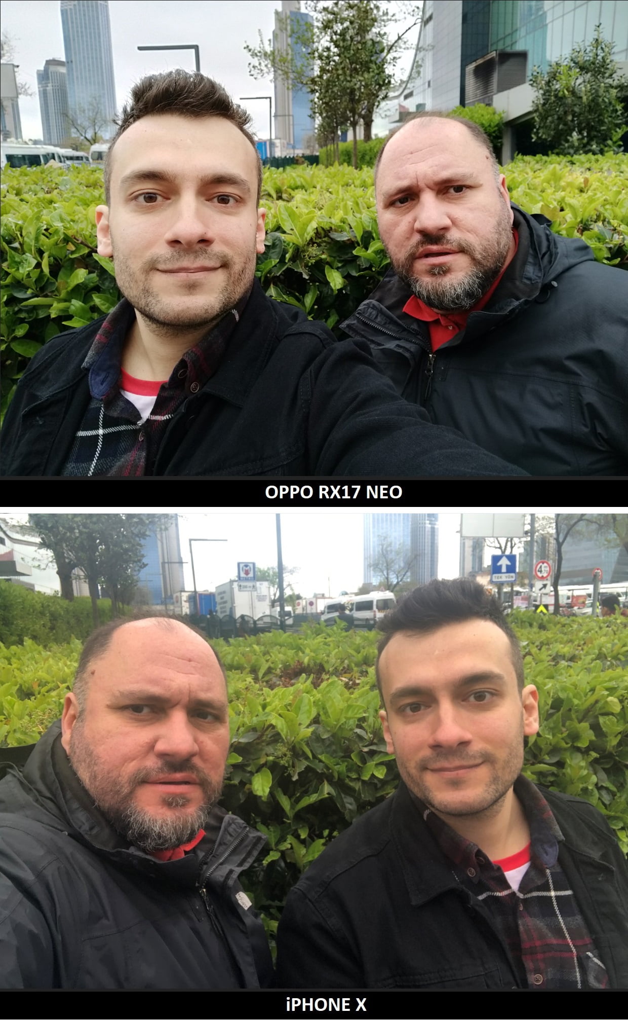 Oppo RX17 Neo ile Apple iPhone X kamera karşılaştırması