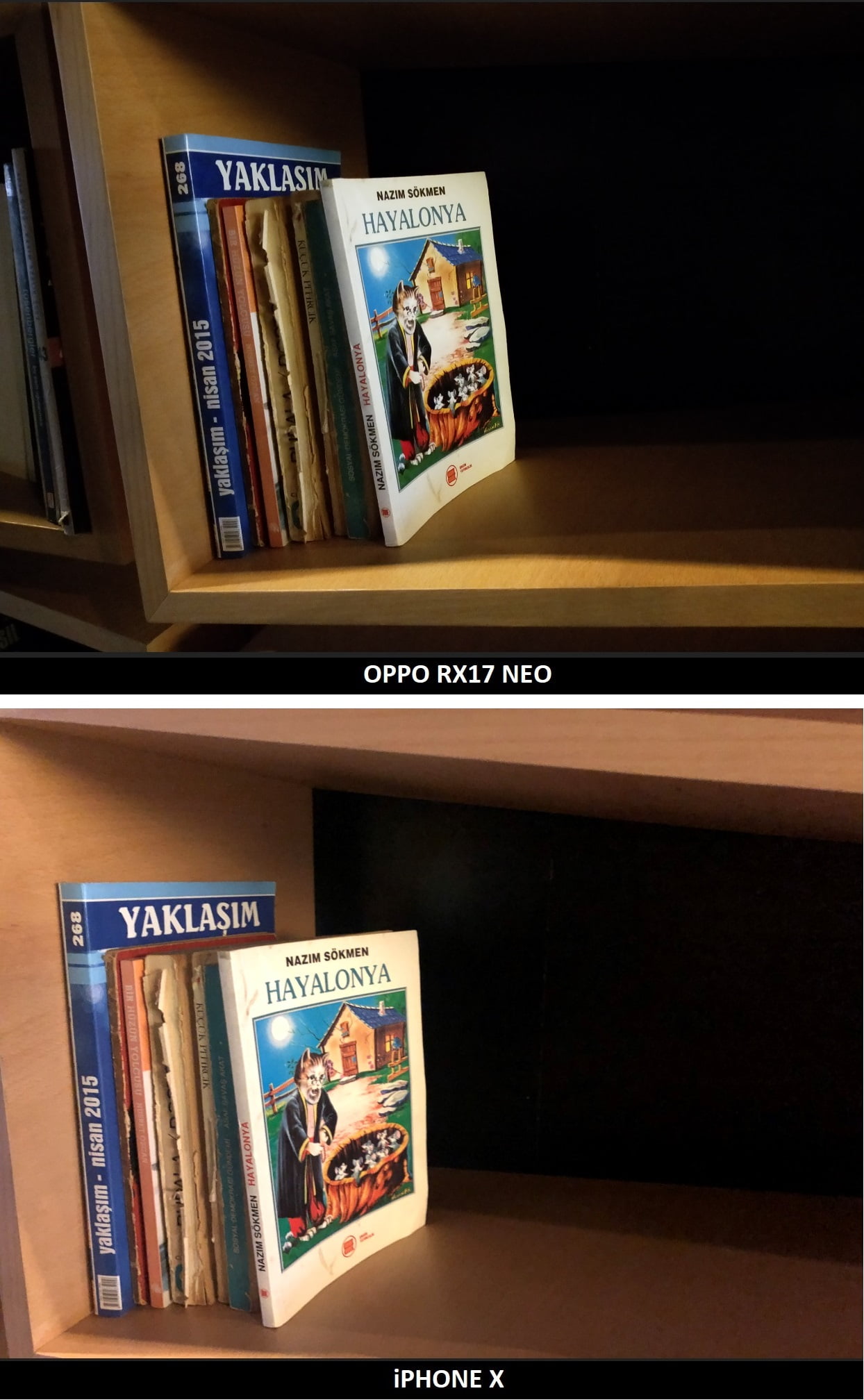 Oppo RX17 Neo ile Apple iPhone X kamera karşılaştırması
