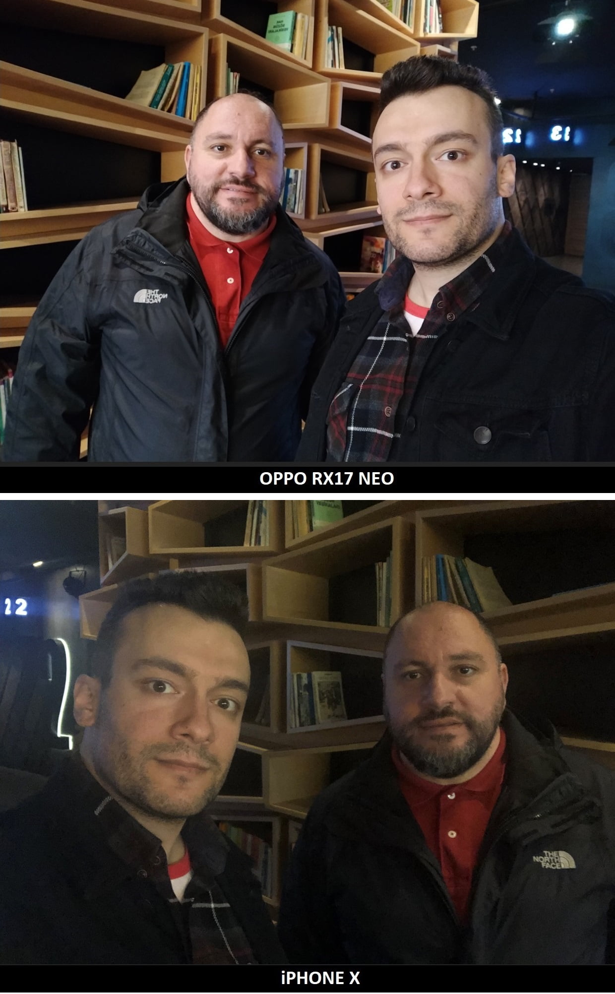 Oppo RX17 Neo ile Apple iPhone X kamera karşılaştırması