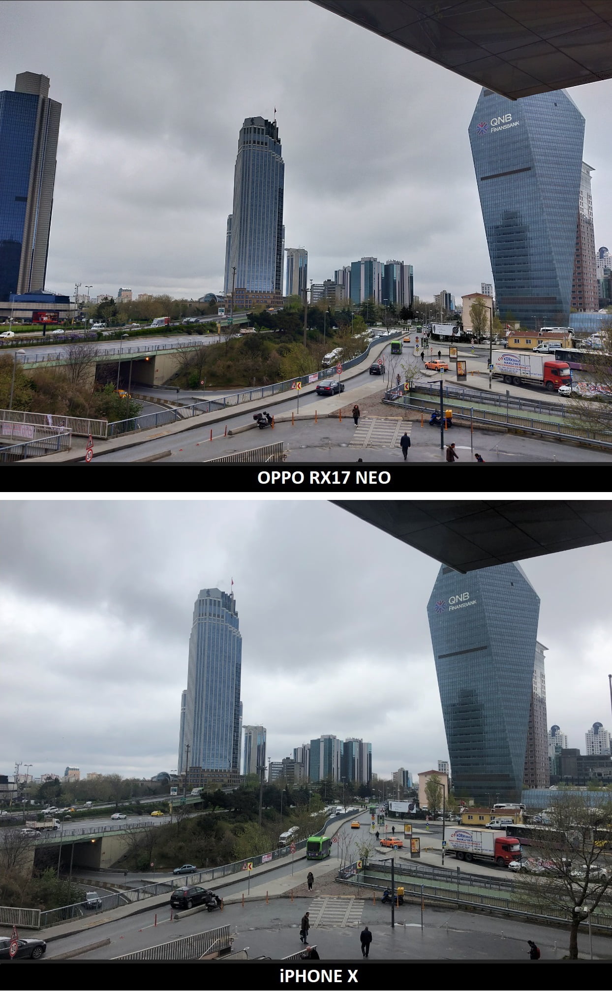Oppo RX17 Neo ile Apple iPhone X kamera karşılaştırması