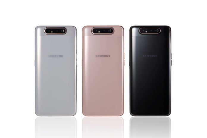 features of samsung galaxy a80