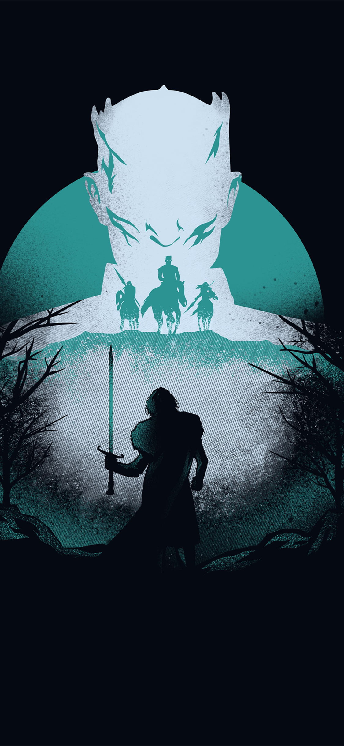 game of thrones season 8 artwork iPhone game of thrones wallpaper