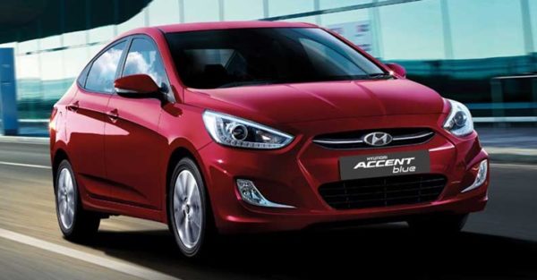 Hyundai Accent Blue 1