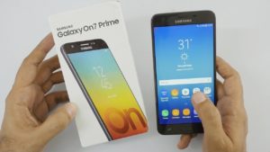 Galaxy On7 Prime için Android Pie