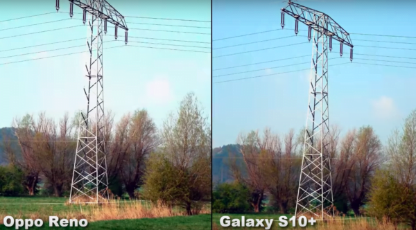 oppo reno vs galaxy s10 3