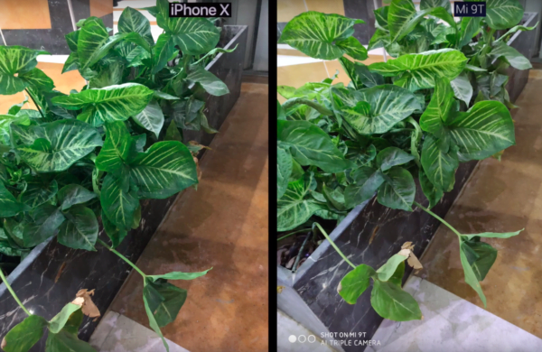 xiaomi 9t vs iphone x 4
