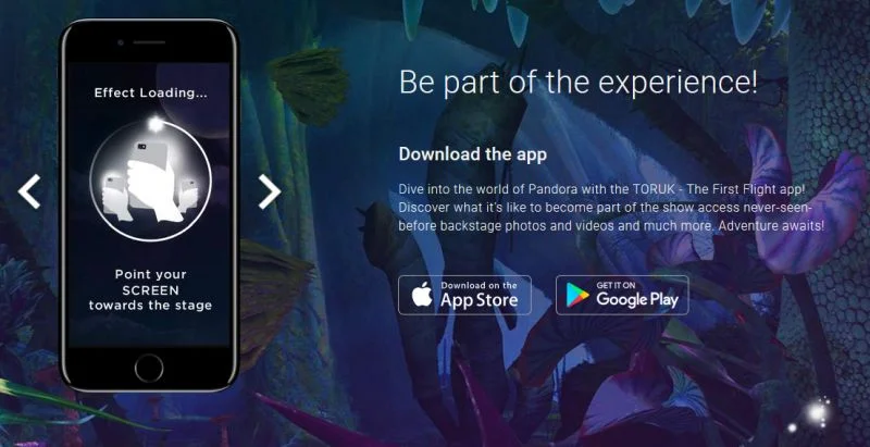 Cirque du Soleil uygulamasından uzak durun 2 1 5