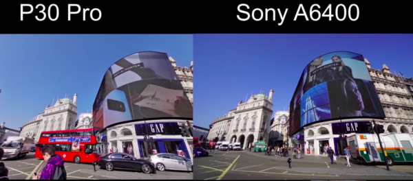 huawei p30 pro vs sony a6400