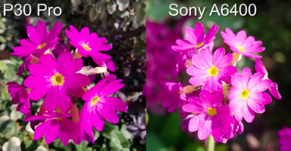 huawei p30 pro vs sony a6400 8