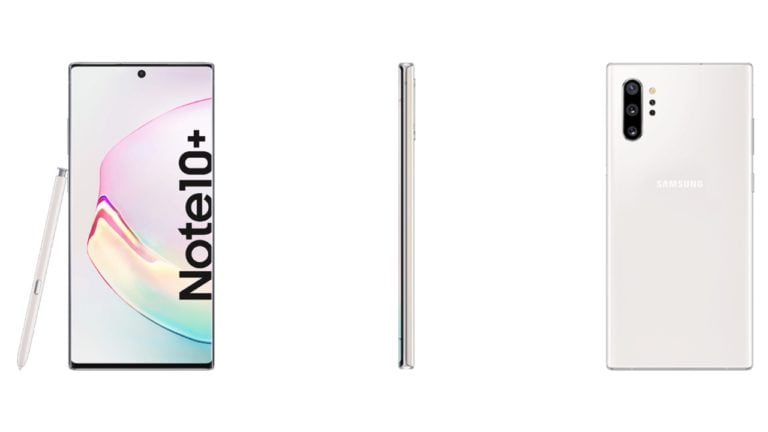 İşte karşınızda beyaz Galaxy Note 10 Plus!