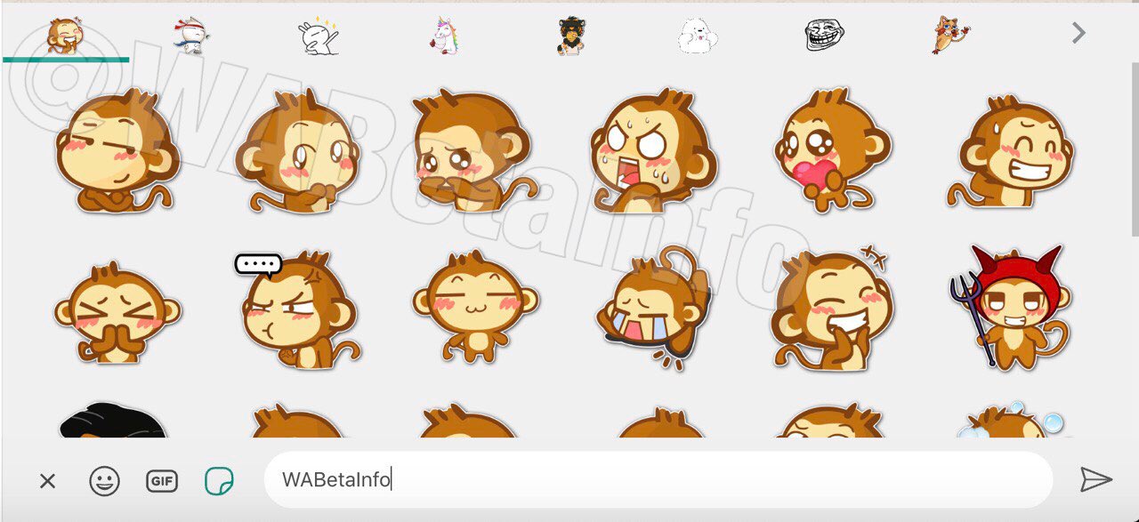 WhatsApp çıkartmalar