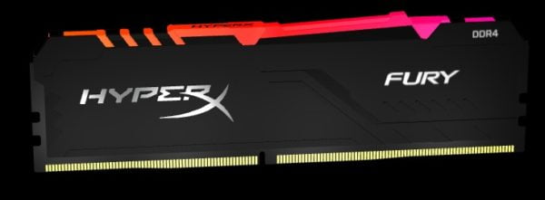 HyperX Fury DDR4 RGB ile renkli ve yüksek performans mümkün