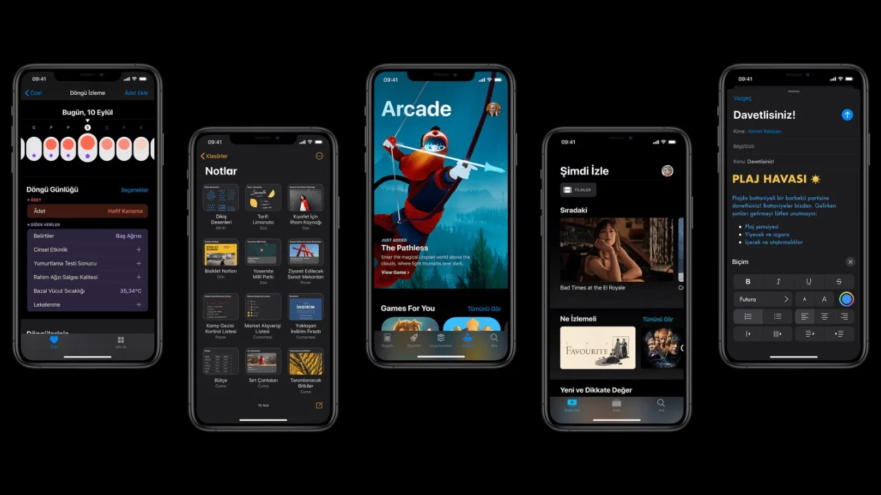 iOS 13 güncellemesi