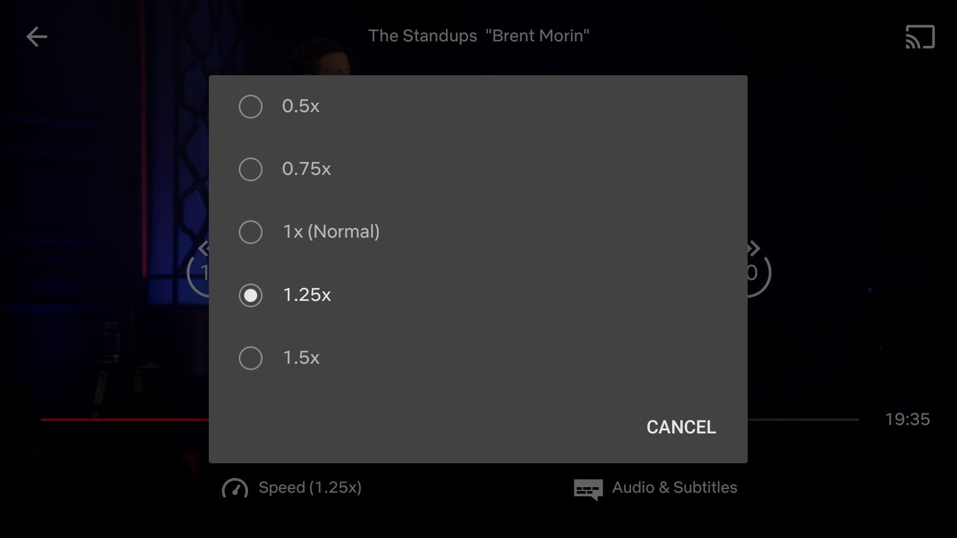Netflix hızlı oynatma