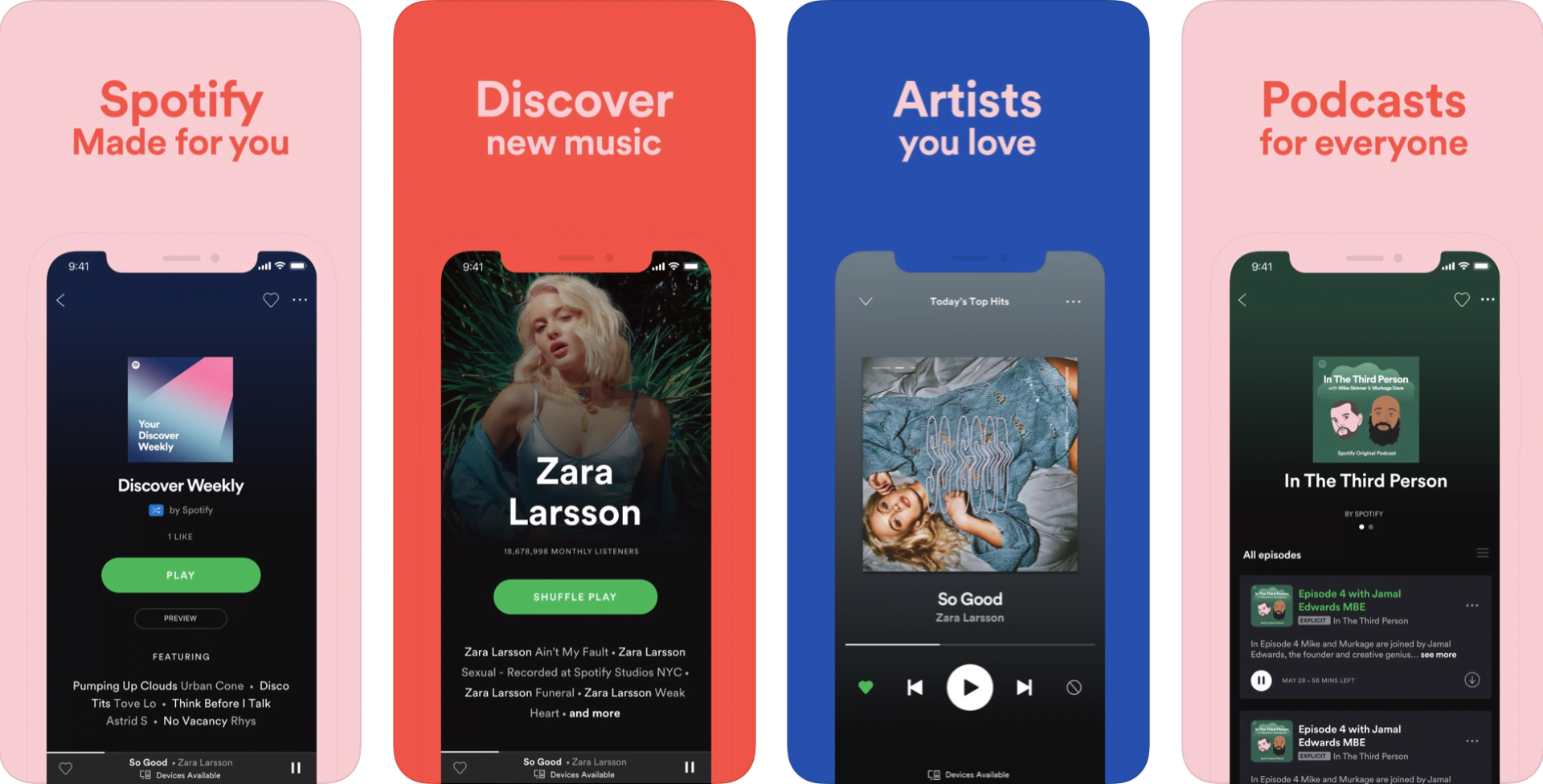 download the new for ios Spotify 1.2.13.661