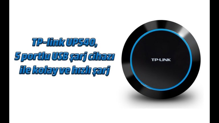 TP-link UP540, 5 portlu USB şarj cihazı ile kolay ve hızlı şarj