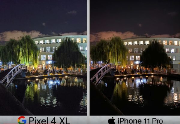 iphone 11 pro ve google pixel 4