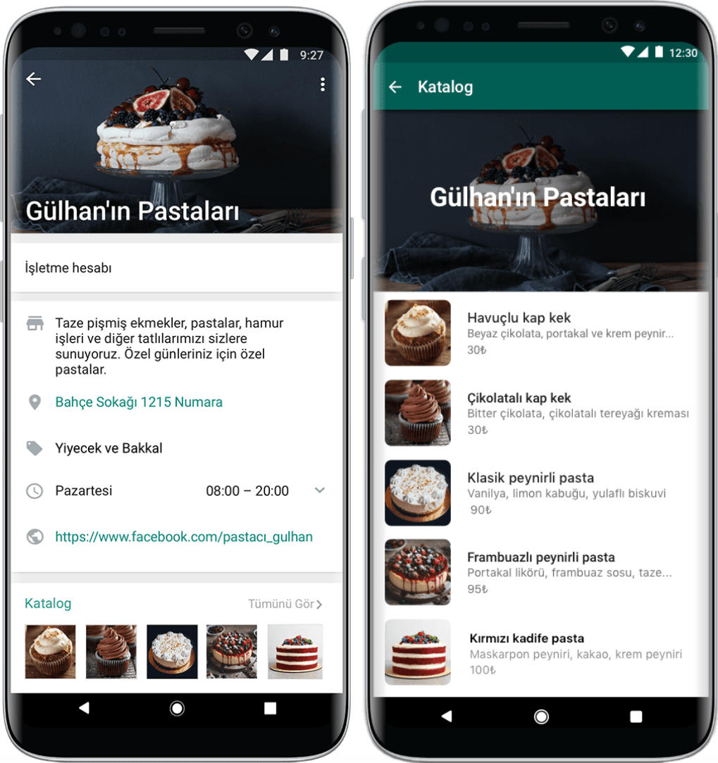 WhatsApp küçük işletmeler için katalog tanıtımı