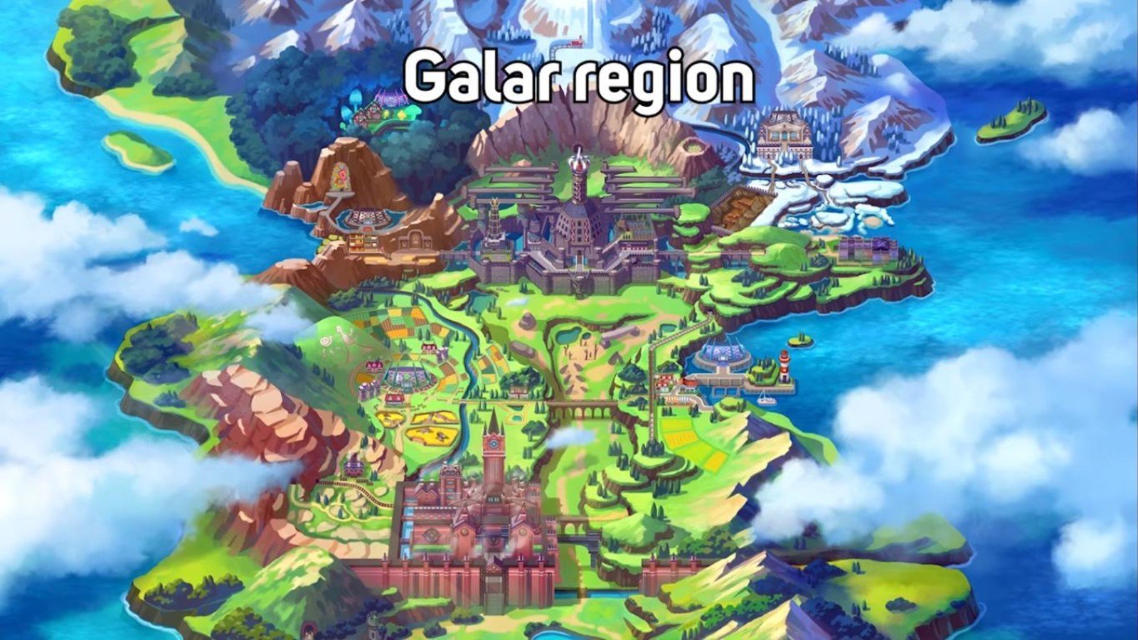 pokemon sword and shield galar closeup