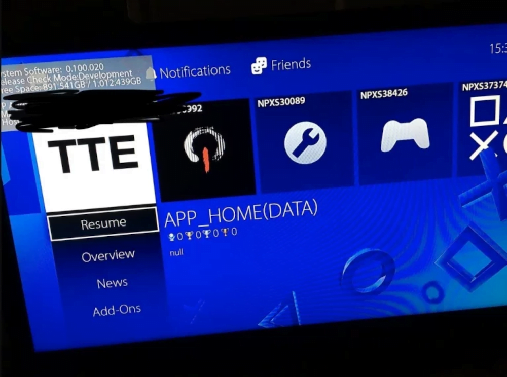 PlayStation 5 arayüzü