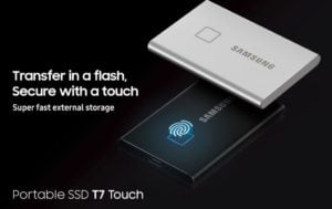 Parmak izi okuyuculu Samsung SSD T7 Touch tanıtıldı! 14 Samsung SSD T7 Touch