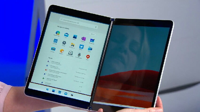 Windows 10X dosya gezgini