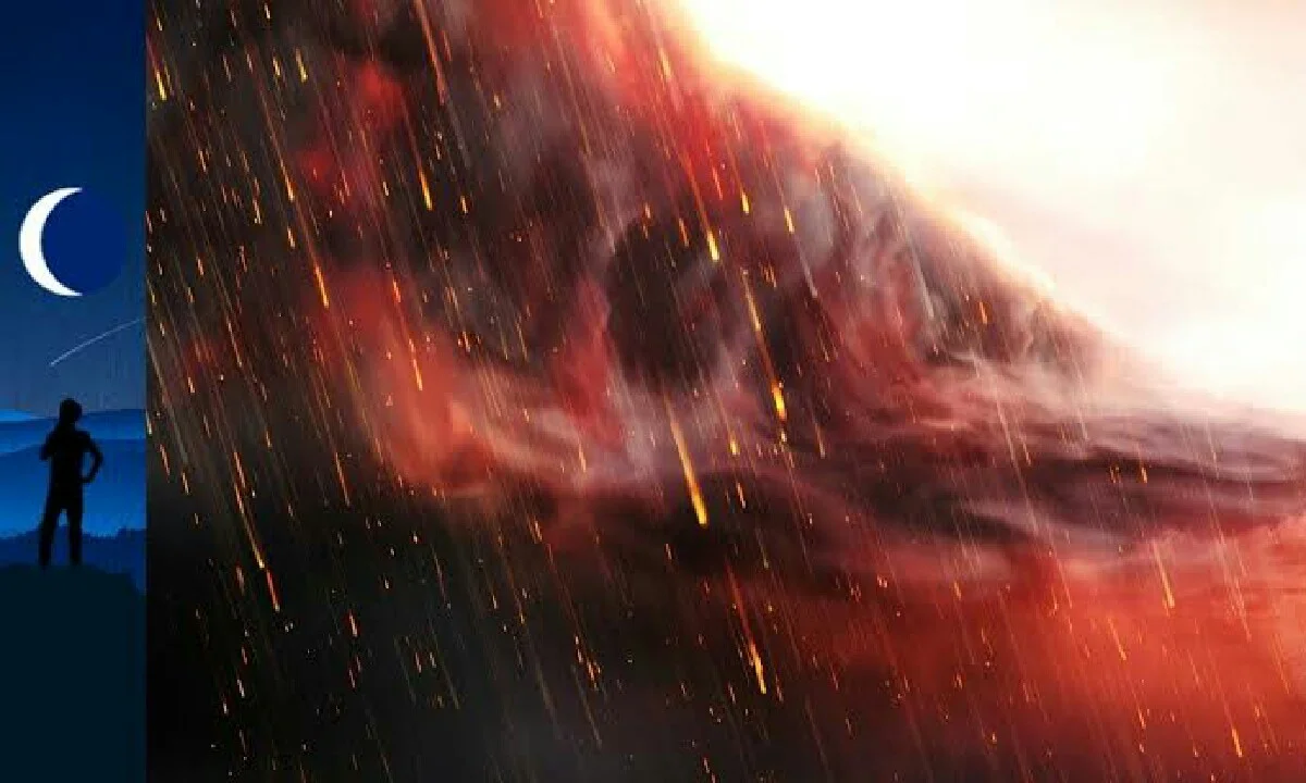 Demir yağmuru yağan gezegen