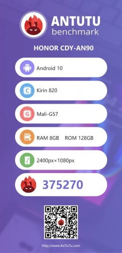 Kirin 820 AnTuTu