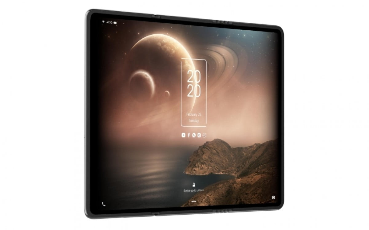 TCL katlanabilir telefon