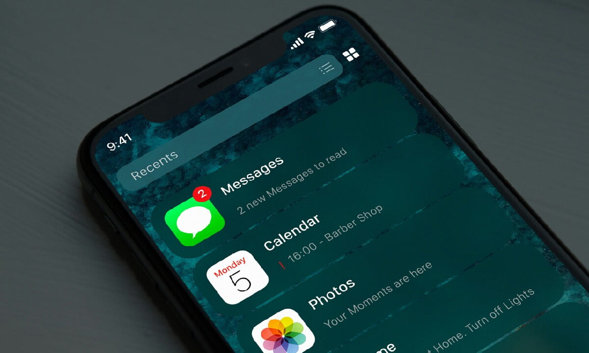 iOS 14 liste görünümü1