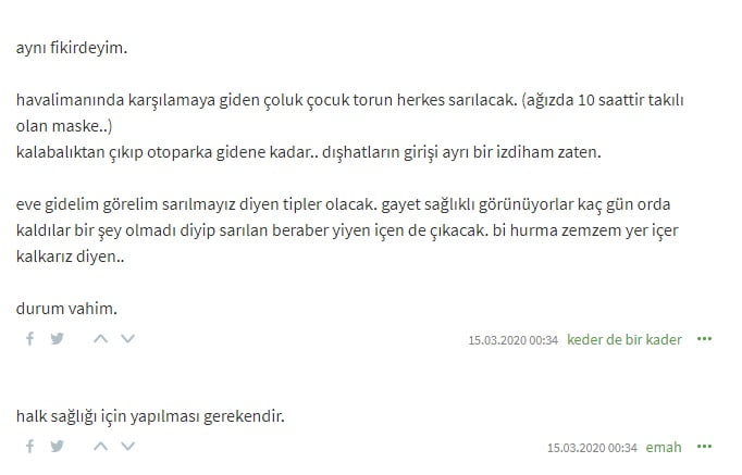 umreden dönenlere karantina 2