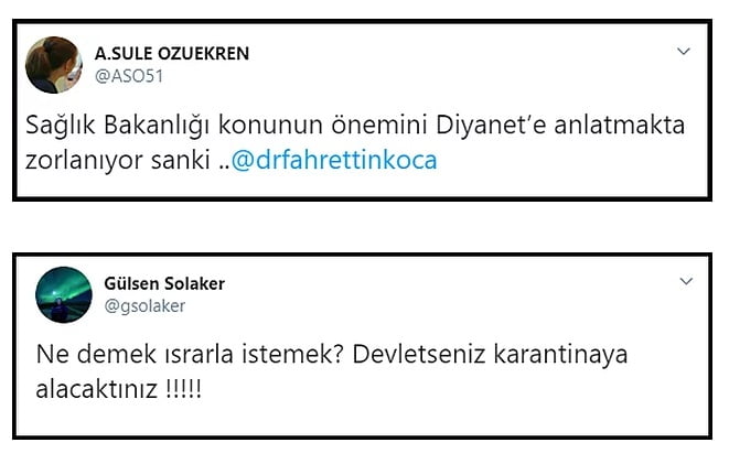 umreden dönenlere karantina 9