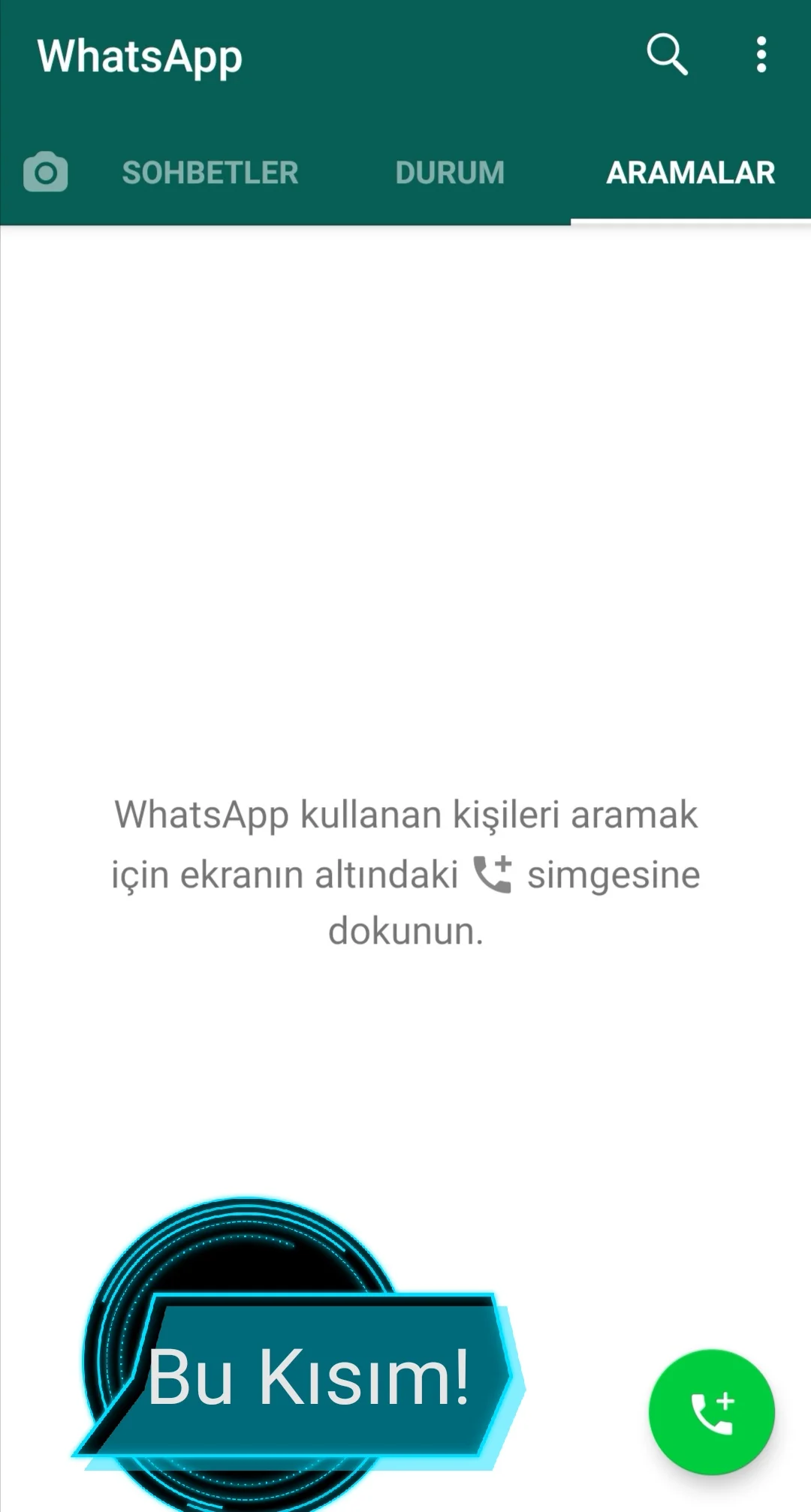 WhatsApp üzerinden videolu görüşme nasıl yapılır? 3 Screenshot 20200410 103614